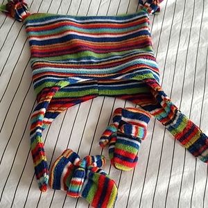 Gap hat and mitts set